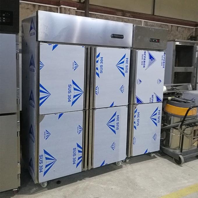 2000mmの550W商業ステンレス鋼の冷蔵庫の冷凍庫 2