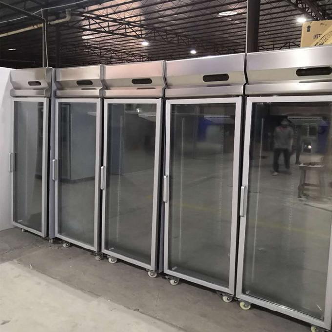 500L 260Wの商業ステンレス鋼の冷蔵庫の冷凍庫 0