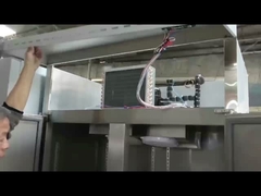 4ドア 300W 商業用ステンレス鋼冷蔵庫 冷蔵庫