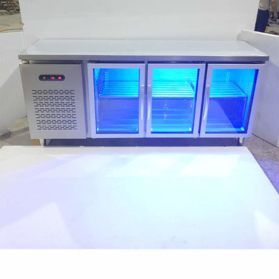 セリウム550Lの商業ステンレス鋼の冷蔵庫の冷凍庫