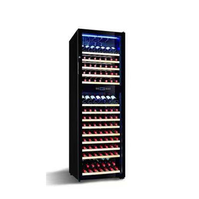 品質  170 Bottles 450L 140w Commercial Wine Display Cooler 工場