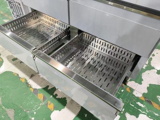 商用 棚底 冷蔵庫 4 引き出し バックスプラッシュ オーダーメイド キッチンテーブル