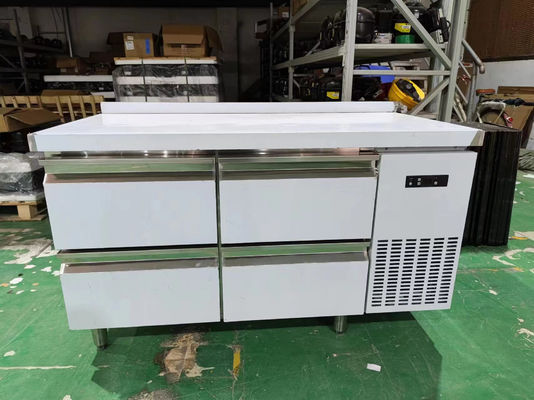 商用引き出し カウンター トップ4引き出し カウンターの下 キッチン 作業台 冷蔵庫
