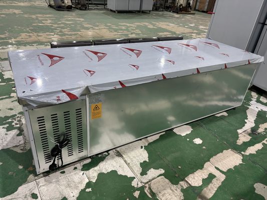 商業用8つの引き出し カウンターテーブル カウンターの下 キッチン 作業台 冷蔵庫