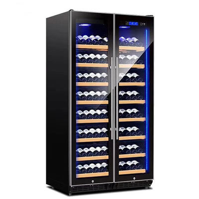 支えがない220w 600Lの商業ワインの表示クーラー