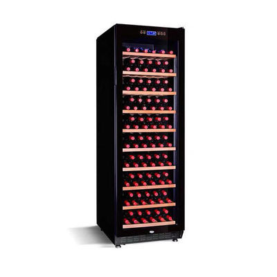 セリウムはガラス ドア110のびんのワインの表示冷却装置に蝶番を付けた