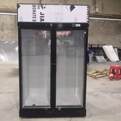 サーベル1000L 2の直立物のガラス ドア冷却装置Embracoの圧縮機