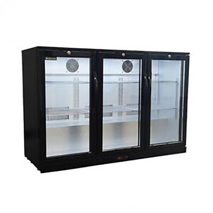 商業冷蔵庫の冷凍庫R134a涼しい冷却装置を冷却する330Lセリウム ファン 0