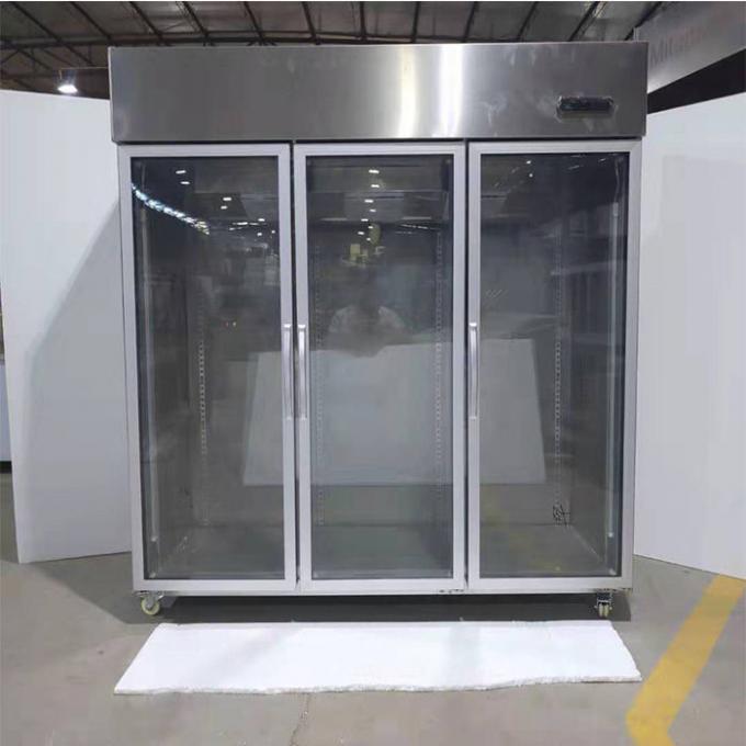 110W 1500Lの商業ステンレス鋼の冷蔵庫の冷凍庫 2