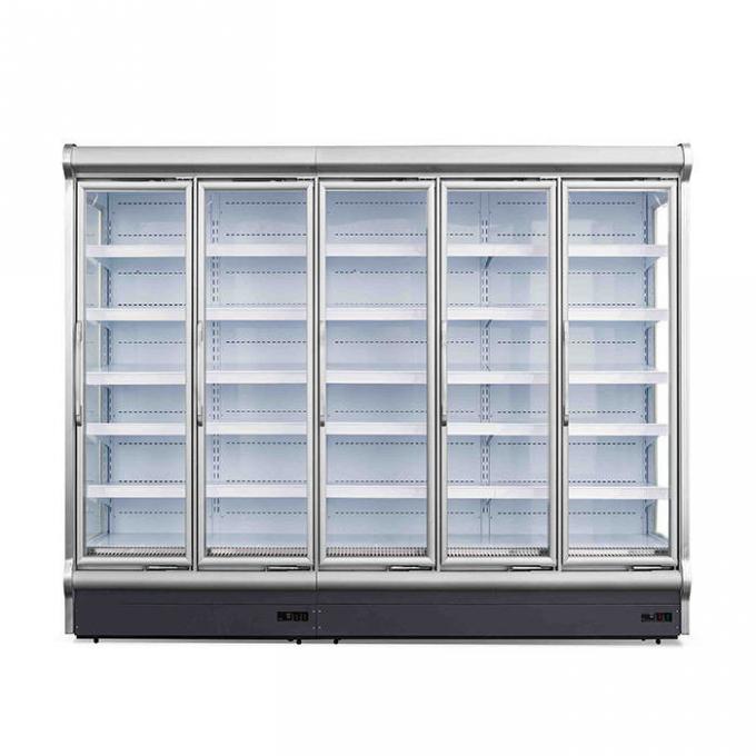 ガラス ドア380Vのスーパーマーケットの冷凍装置 0