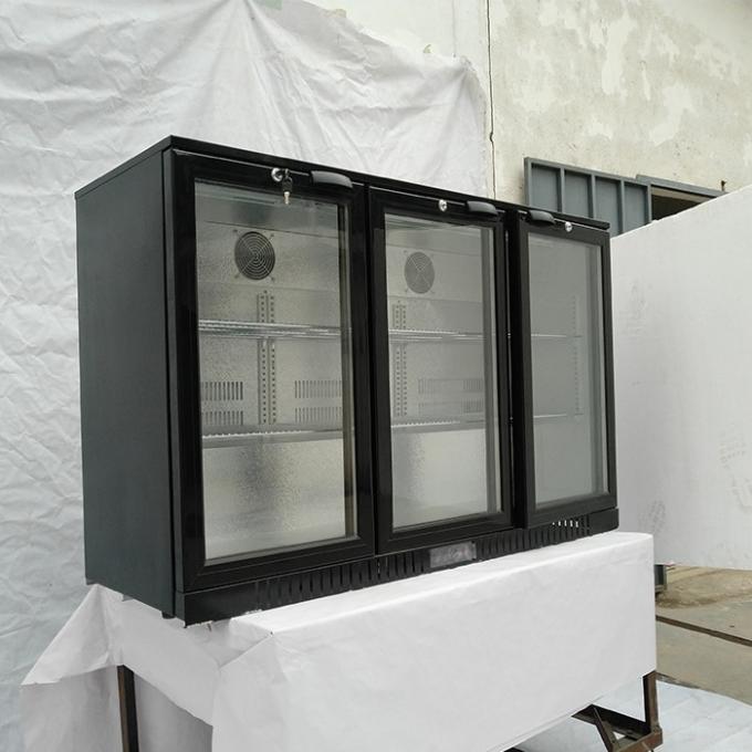 ホテルのための反対棒冷却装置の下のガラス ドアKonor 330L 0