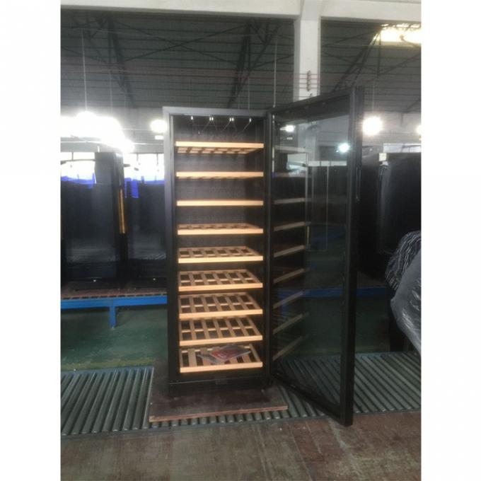 110本のびん青いLEDのワイン貯蔵室冷却装置 0