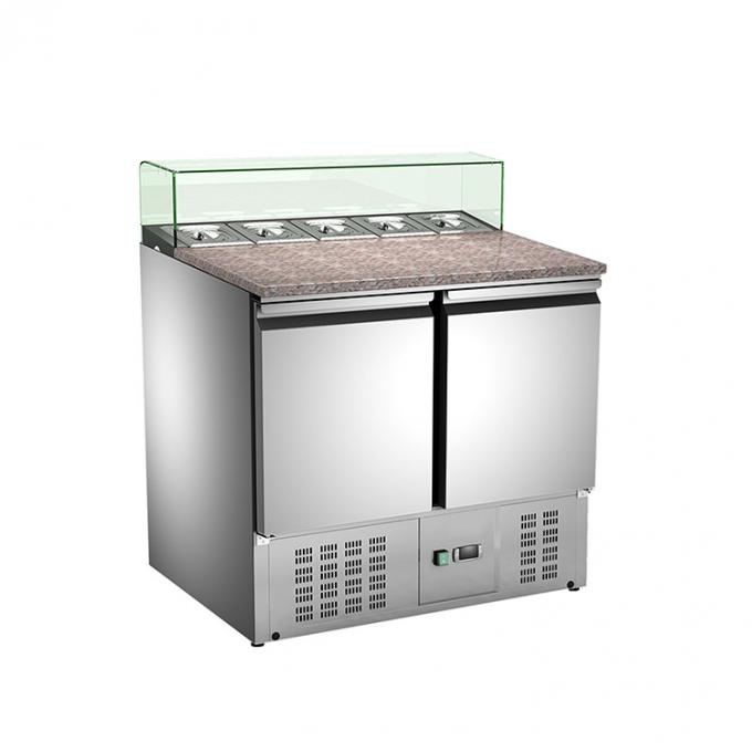 R134Aピザ準備のテーブル冷却装置商業冷凍装置 0