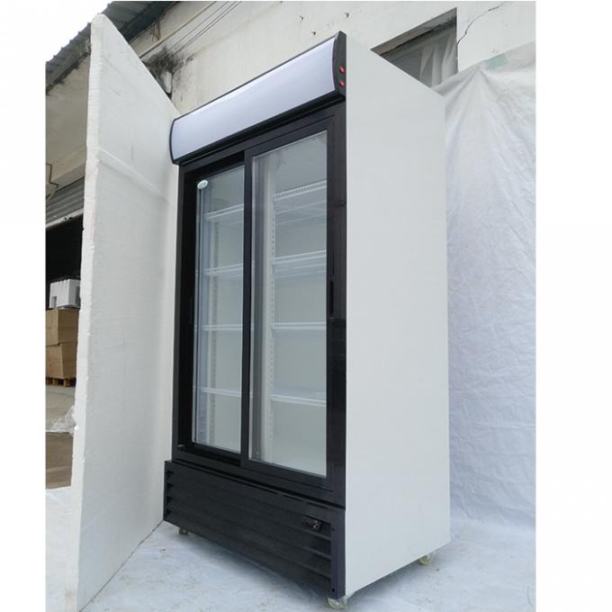 有効な冷却400W 240Vのガラス ドアの飲料冷却装置 1