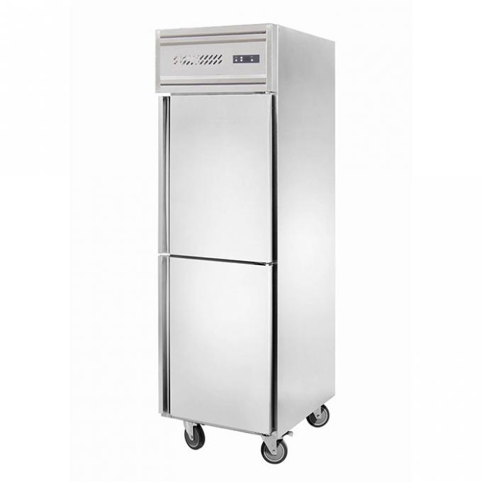 220V 500Lの商業ステンレス鋼の冷蔵庫の冷凍庫 0