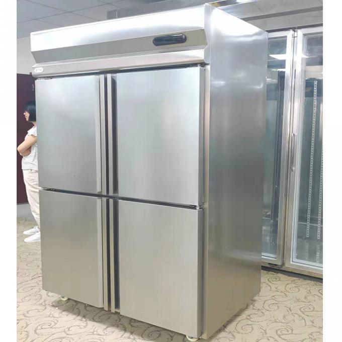 2000mmの550W商業ステンレス鋼の冷蔵庫の冷凍庫 0