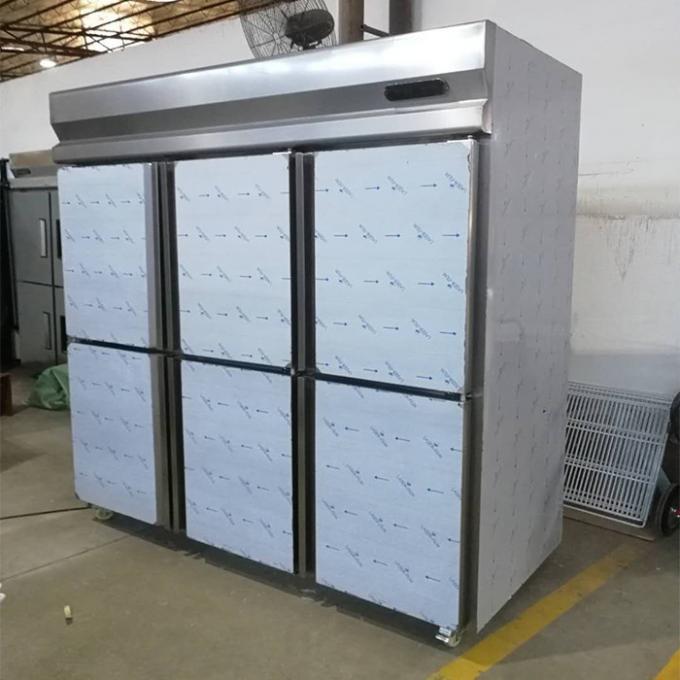 650W台所のための商業ステンレス鋼の冷蔵庫の冷凍庫 1